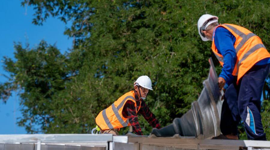 Professional new roof installation services in Maple Hill, NC